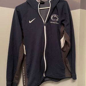 Nike Penn State Basketball hooded zip up